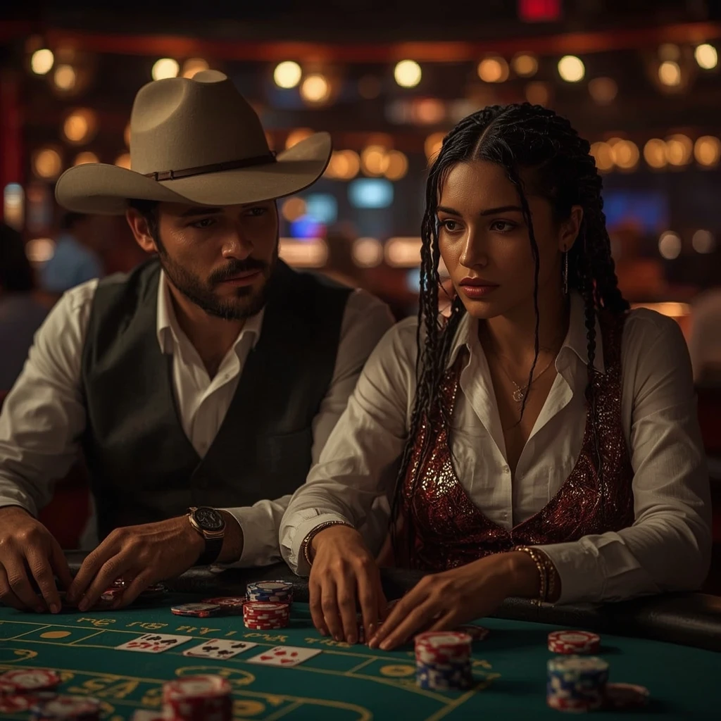 foto di due giocatori di poker ELITE SLOTS CASINO